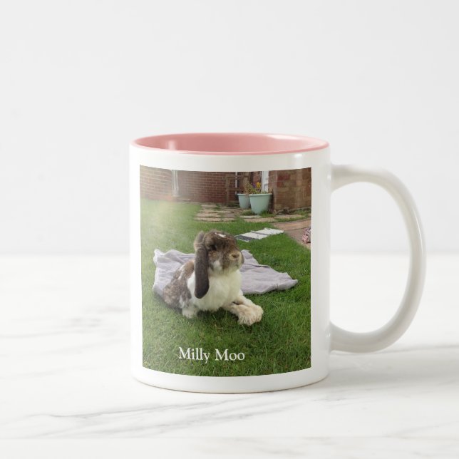 Caneca De Café Em Dois Tons Foto personalizada Pet (Direita)