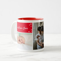 Foto Vermelha Natal de Tipografia de Script Modern