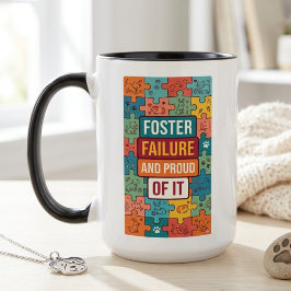 Caneca De Café Em Dois Tons Fracasso Retro Foster Humor Resgate Advogado de An