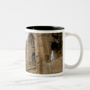 Caneca De Café Em Dois Tons França, Arles, Provença, anfiteatro romano