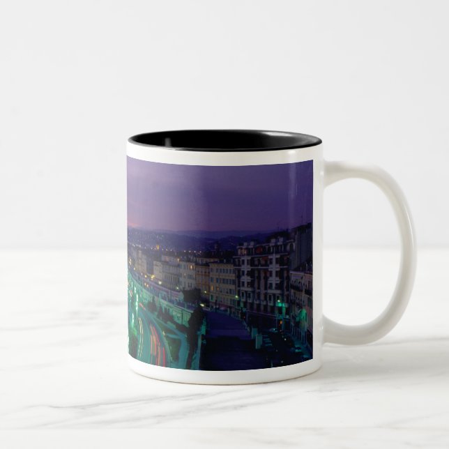Caneca De Café Em Dois Tons França, Nice. (Direita)