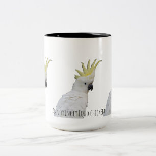 Caneca De Café Em Dois Tons Frango alto demais
