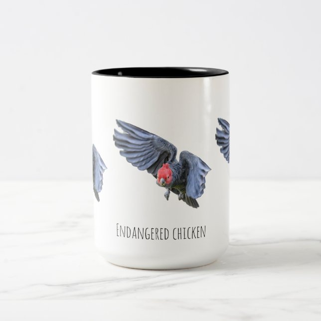 Caneca De Café Em Dois Tons Frango de porta rangente (Centro)
