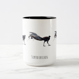 Caneca De Café Em Dois Tons Frango soberbo