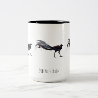 Caneca De Café Em Dois Tons Frango soberbo