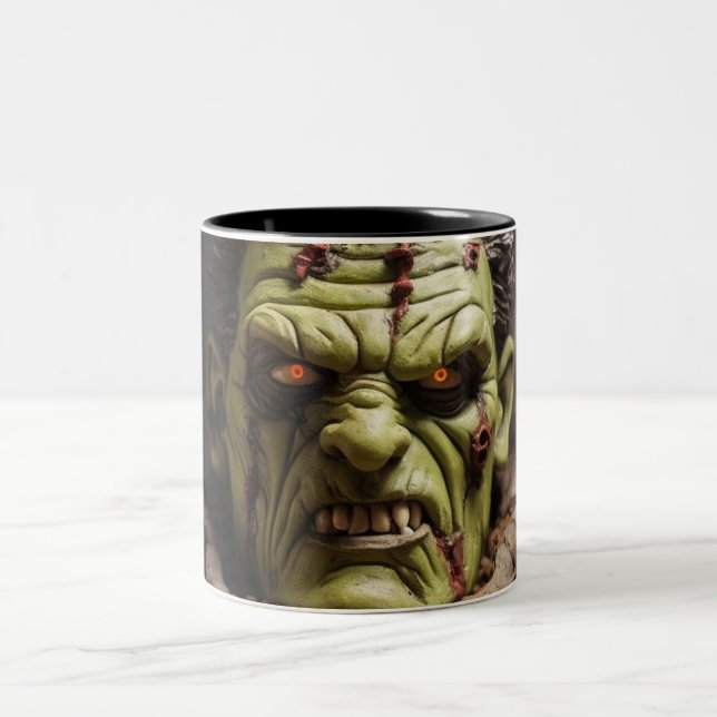 Caneca De Café Em Dois Tons Frankenstein (Centro)