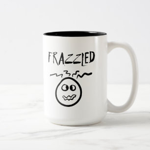 Caneca De Café Em Dois Tons Frazzled Mug