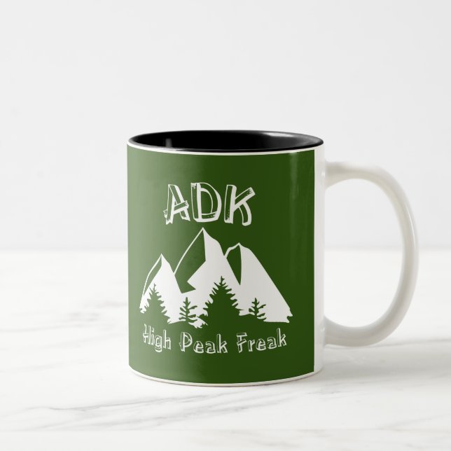Caneca De Café Em Dois Tons Freak Alto Adirondack (Direita)