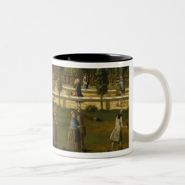 Caneca De Café Em Dois Tons Frederick o excelente a cavalo (Direita)