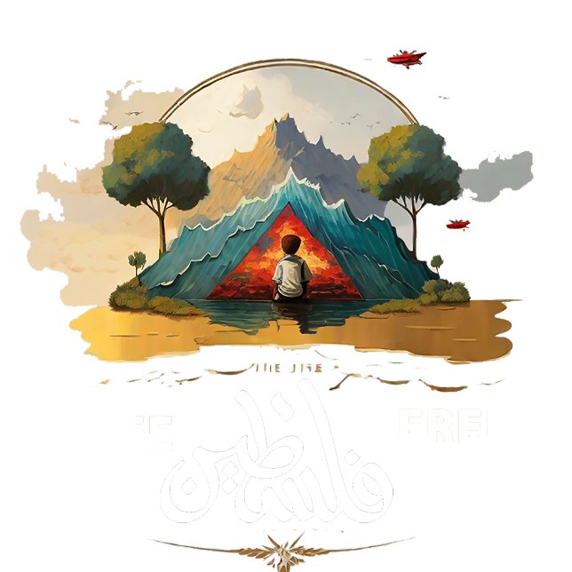 Caneca De Café Em Dois Tons Free Palestine Mug Design (Criador carregado)