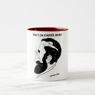 Caneca De Café Em Dois Tons freud
