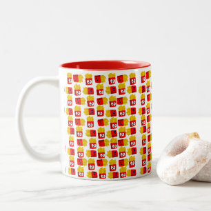 Caneca De Café Em Dois Tons Fries Mug
