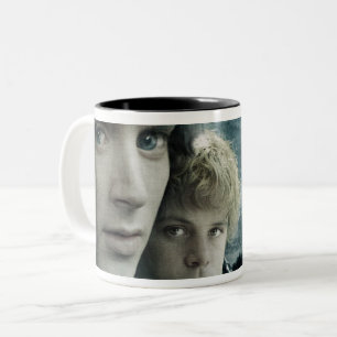 Caneca De Café Em Dois Tons FRODO™ and Samwise Close Up
