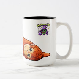 Caneca De Café Em Dois Tons frog and monkey