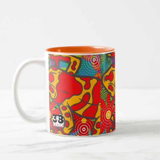 Caneca De Café Em Dois Tons Frogger (Esquerda)