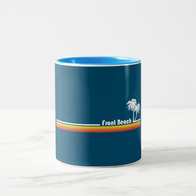 Caneca De Café Em Dois Tons Front Beach Carolina do Sul (Centro)