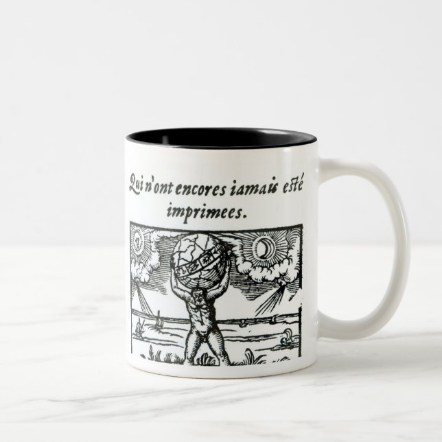 Caneca De Café Em Dois Tons Frontispiece 'às profecias (Direita)
