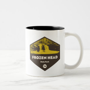 Caneca De Café Em Dois Tons Frozen Head State Park Tennessee