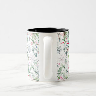 Caneca De Café Em Dois Tons fruta de inverno fresca