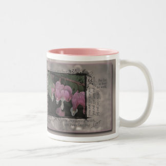 Caneca De Café Em Dois Tons Fruta do espírito--Amor