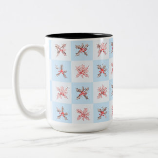 Caneca De Café Em Dois Tons Fruta que me lembra do inverno
