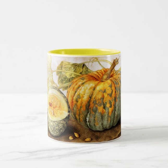 CANECA DE CAFÉ EM DOIS TONS FRUTAS/PUMPKINS DA SEASON (Centro)