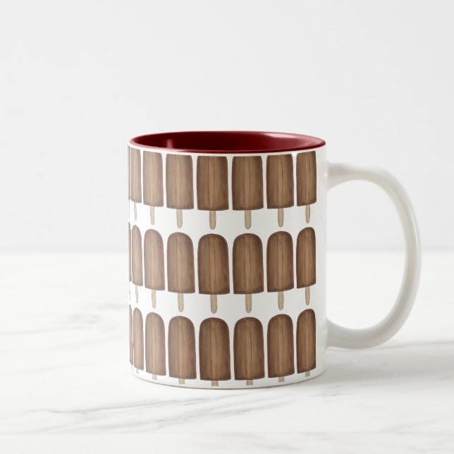 Caneca De Café Em Dois Tons Fudgesicle Chocolate Comborato (Direita)