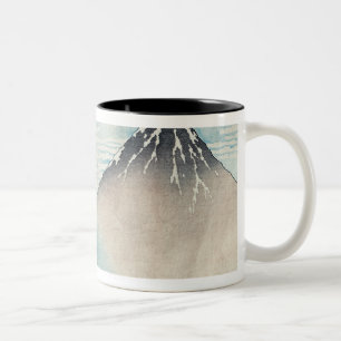 Caneca De Café Em Dois Tons Fuji em Weather claro
