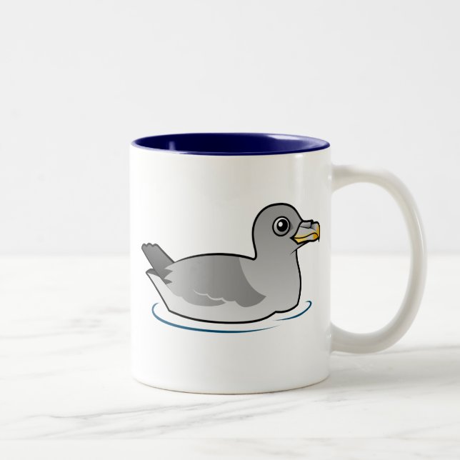 Caneca De Café Em Dois Tons Fulmar do norte (intermediário) (Direita)