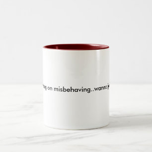 Caneca De Café Em Dois Tons Funnies