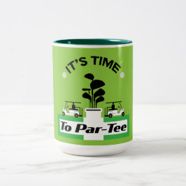 Caneca De Café Em Dois Tons Funny Golfing Pros Golfing Fanatics Sports