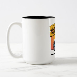 Caneca De Café Em Dois Tons Funny Hibernation Mode Cat Winter Cozy Coffee