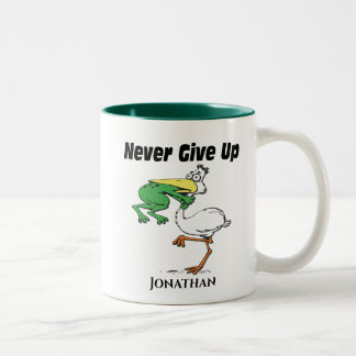 Caneca De Café Em Dois Tons Funny Pelican