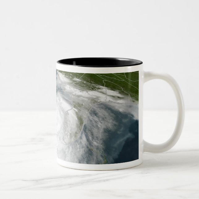 Caneca De Café Em Dois Tons Furacão Dennis 3 (Direita)