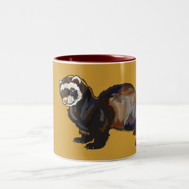 Caneca De Café Em Dois Tons furão (Centro)