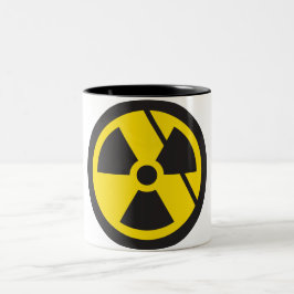 Caneca De Café Em Dois Tons Fúria Nuclear