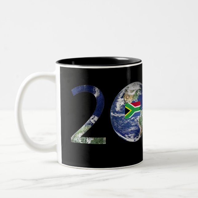 CANECA DE CAFÉ EM DOIS TONS FUTEBOL 2010 (Esquerda)