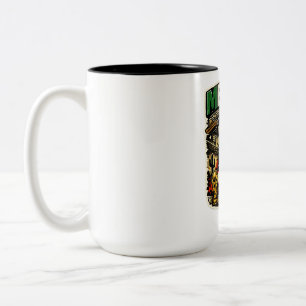 Caneca De Café Em Dois Tons Futebol Soccer México Personalizado 2026 QUALQUER