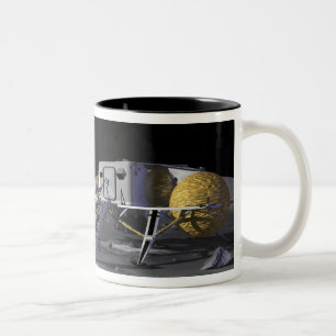 Caneca De Café Em Dois Tons Futuras missões de exploração espacial 13