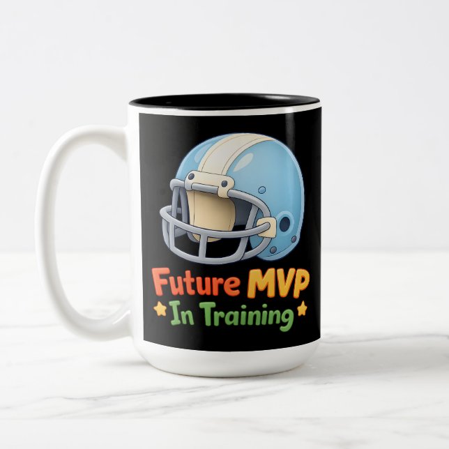 Caneca De Café Em Dois Tons Future MVP In Training (Esquerda)