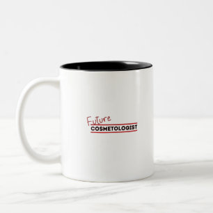 Caneca De Café Em Dois Tons Futuro Cosmetólogo