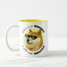 Futuro Dogecoin Óculos de sol - mercado de ações C