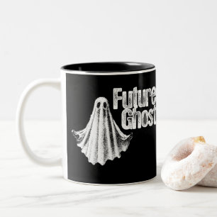 Caneca De Café Em Dois Tons Futuro Fantasma