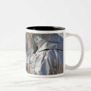 Caneca De Café Em Dois Tons Fuzileiros de combate a incêndios por salvação de