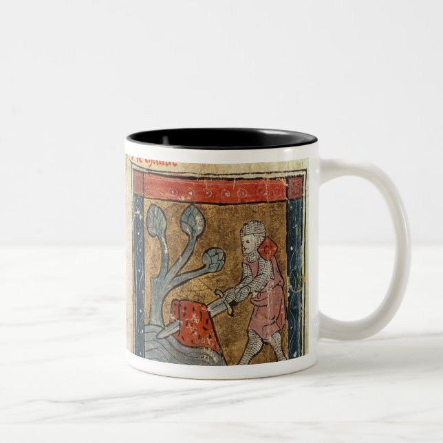 Caneca De Café Em Dois Tons Galahad vem a Arthur (Direita)