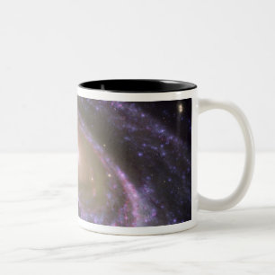 Caneca De Café Em Dois Tons Galáxia espiral Messier 81