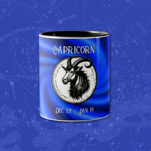 Caneca De Café Em Dois Tons Galaxy Capricorn Mug