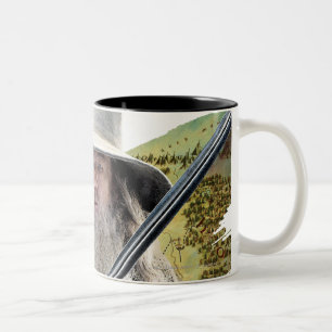 Caneca De Café Em Dois Tons Gandalf With Sword Green