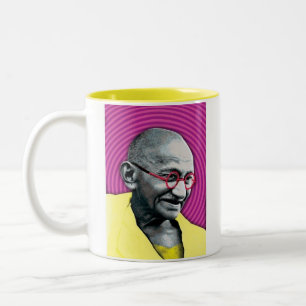 Caneca De Café Em Dois Tons Gandhigiri