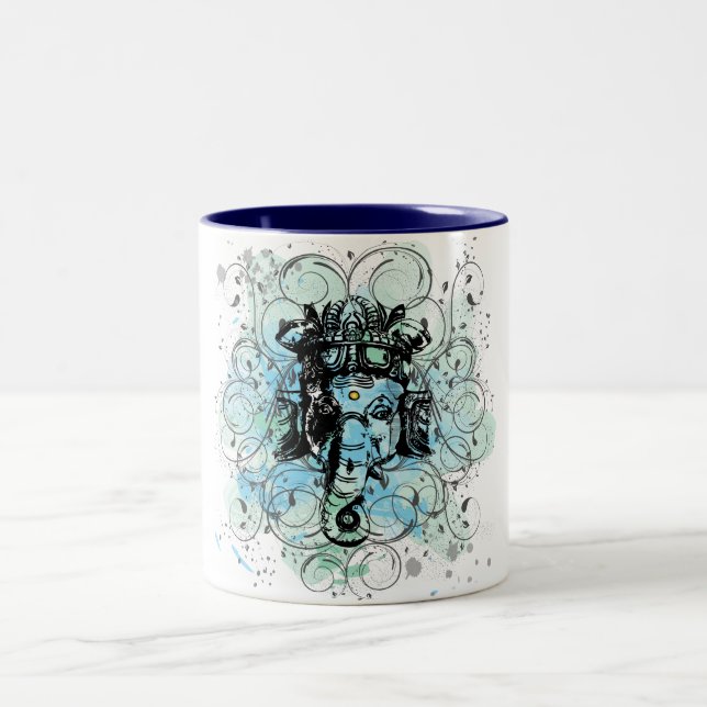 Caneca De Café Em Dois Tons Ganesh (Centro)